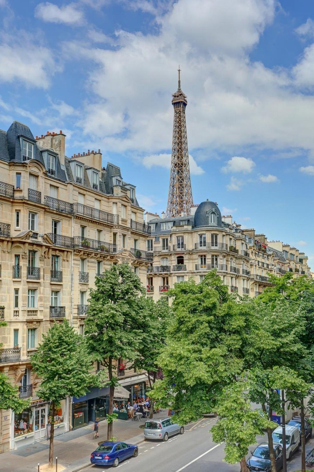 Appartement Bnbnook - Charming 1br With Eiffel Tower View Parijs