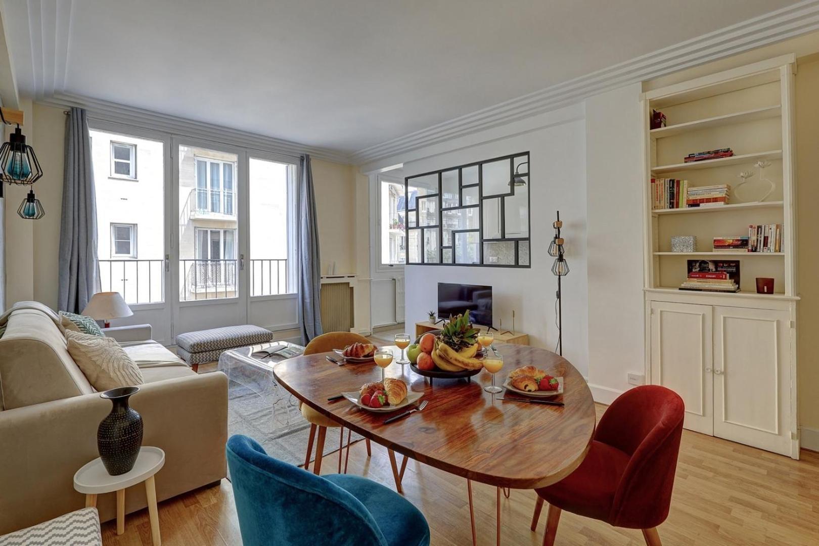 Appartement Bnbnook - Charming 1br With Eiffel Tower View Parijs