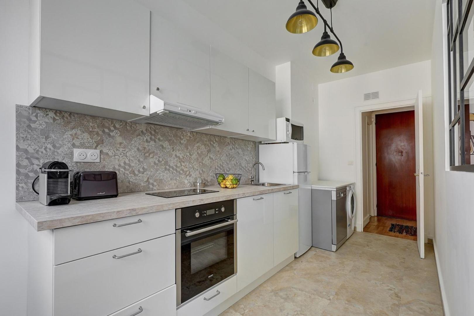 Bnbnook - Charming 1br With Eiffel Tower View Parijs