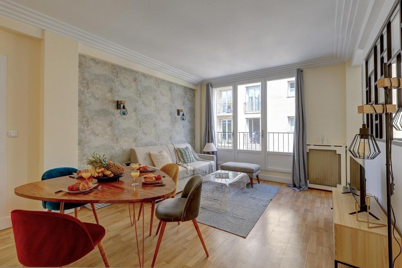 Appartement Bnbnook - Charming 1br With Eiffel Tower View